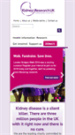 Mobile Screenshot of kidneyresearchuk.org